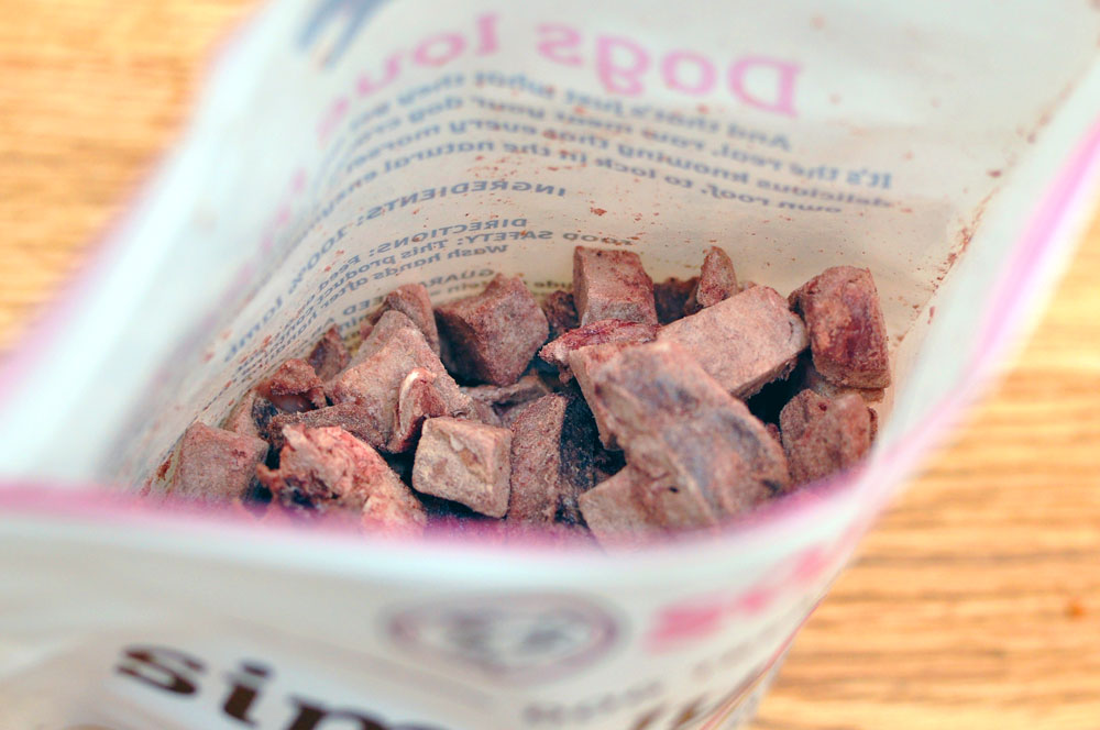 What is irresistible, packed with enzymes and vitamins, and made in the USA from human grade ingredients? Solos! Henry and I took several Sojos items for a test run and have some tips for easily adding raw benefits to your dog's diet!