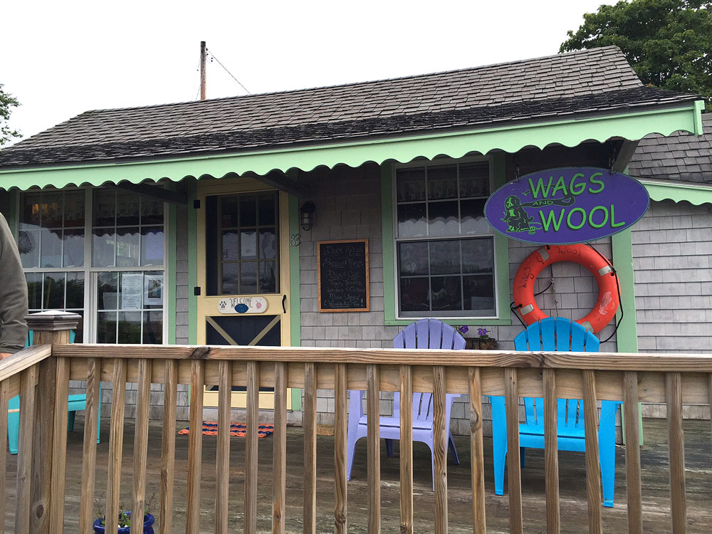 Did you know there is a store that combines knitting and dogs? It's called Wags and Wool, and it's my new favorite store! Check it out to learn more and win some goodies I picked up at the store!