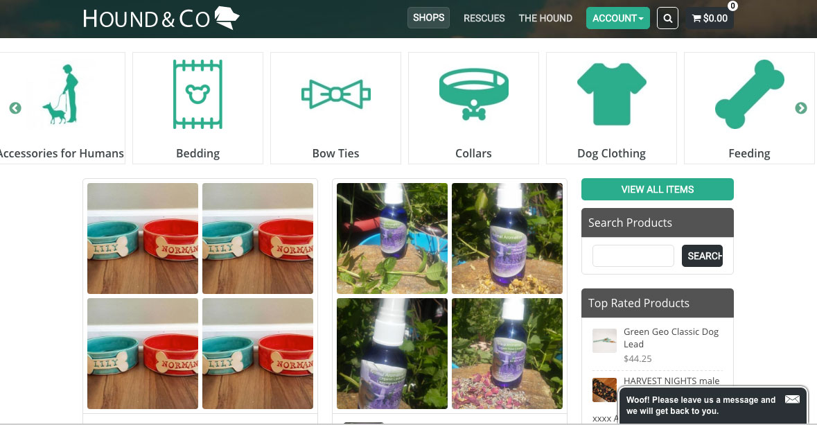 Hound & Co is a new online marketplace dedicated to all things dog! We interviewed founder Laura Green about Hound and Co's start, how Hound & Co helps "dogpreneurs" and rescues, her own hound, and more!