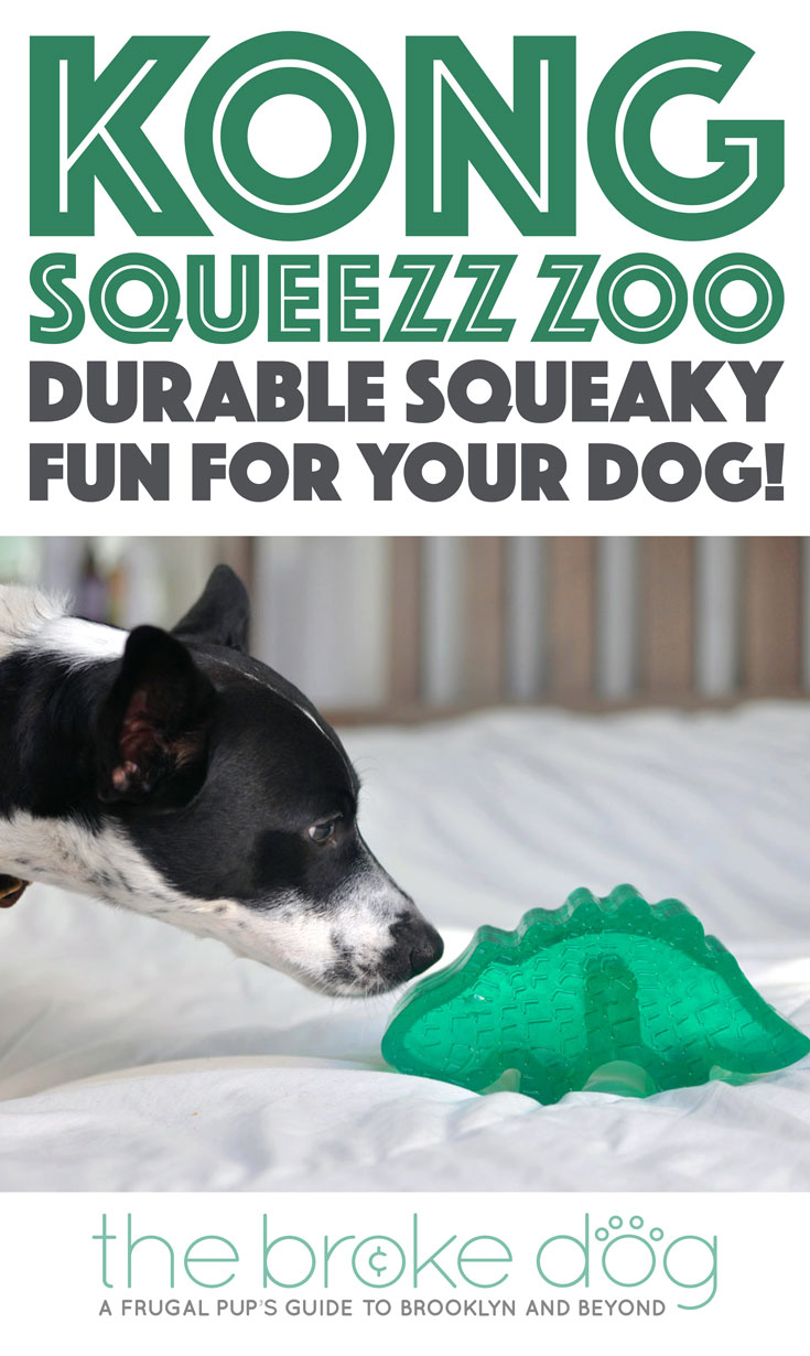 The new Kong Squeezz Zoo line is an adorable and colorful addition to Kong's line of incredible toys!