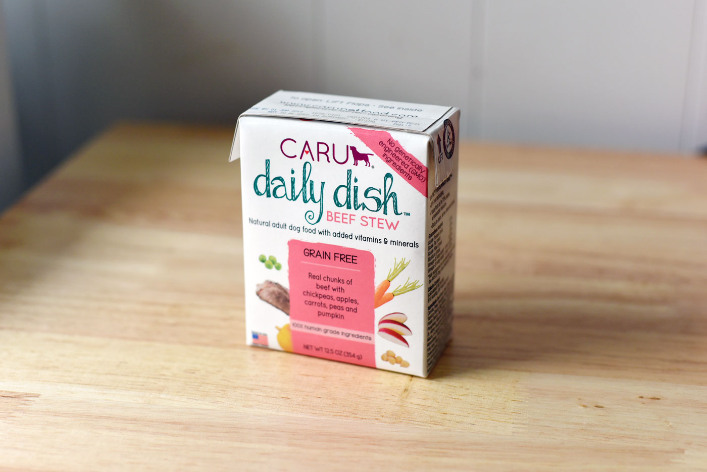 Searching for an affordable, high-quality prepared dog food? Look no farther than Caru Daily Dish Stew, one of the only 100% human grade dog foods on the market.
