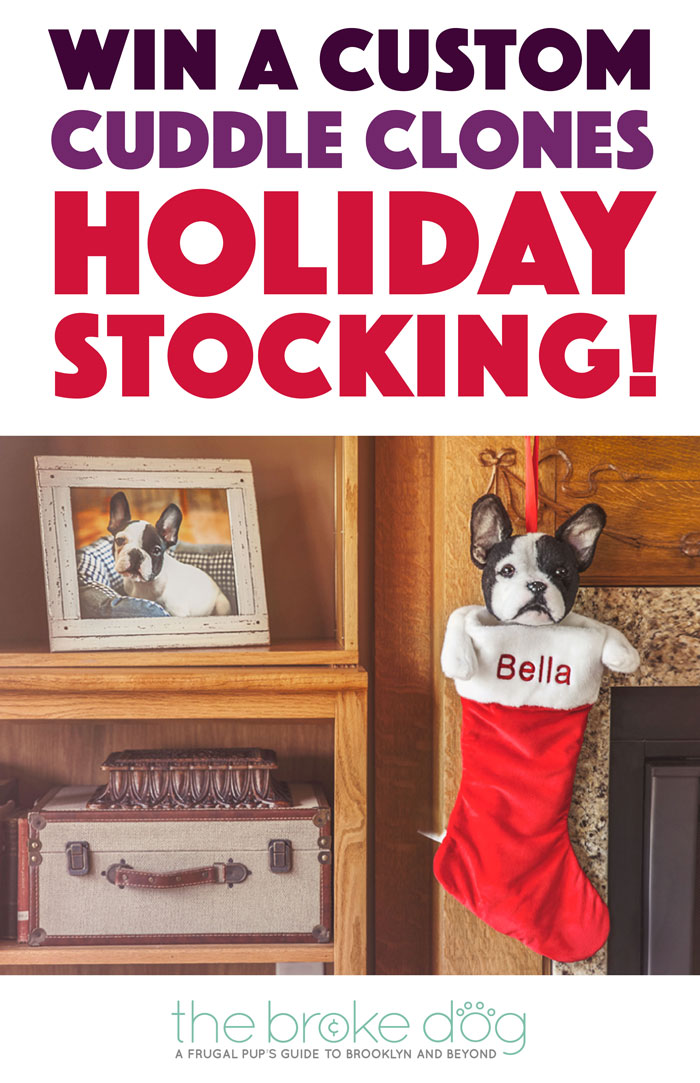You may know the incredible custom stuffed animals from Cuddle Clones, but now you can win your own Cuddle Clones Holiday Stocking! 