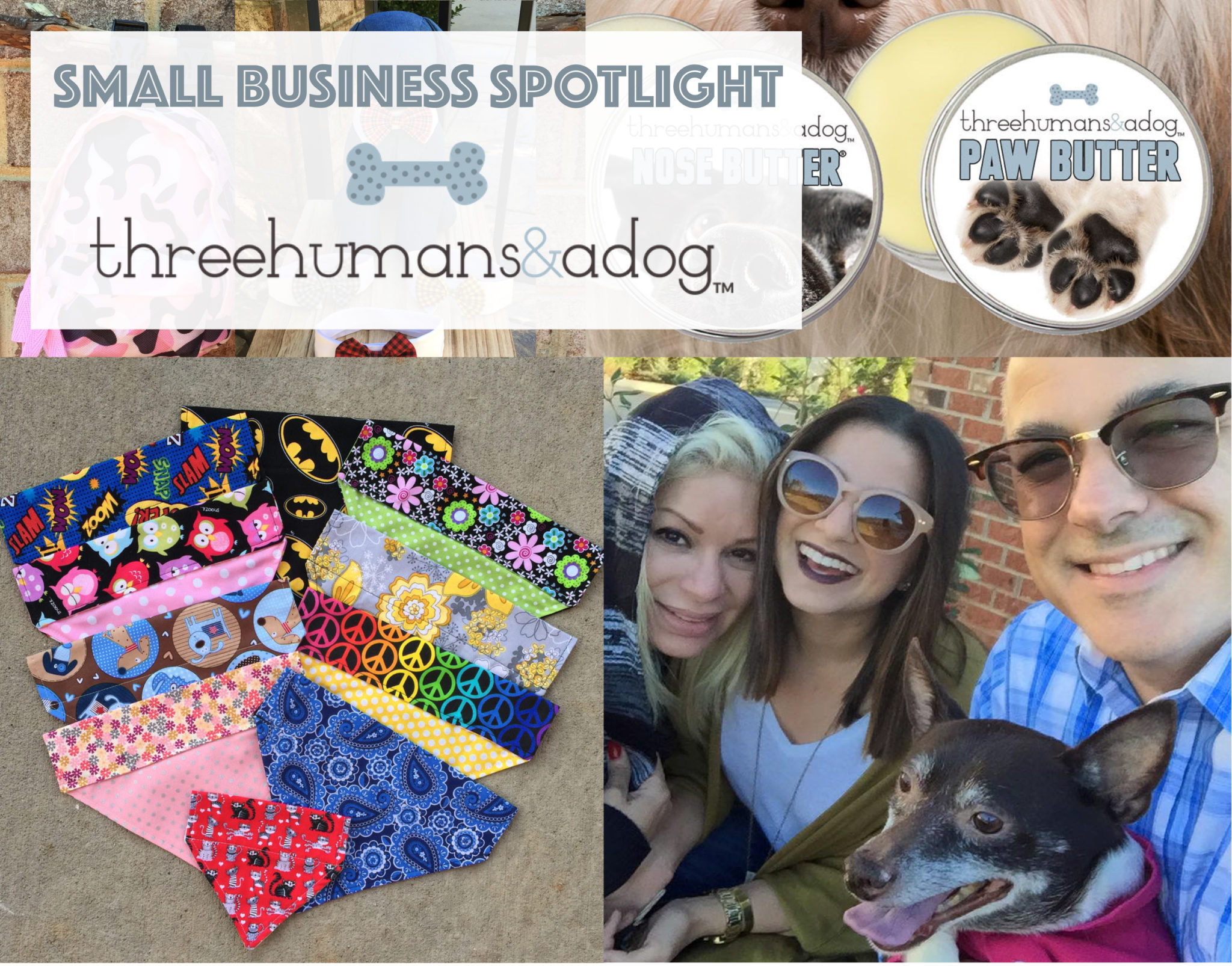 The Broke Dog Small Business Spotlight: Three Humans and A Dog