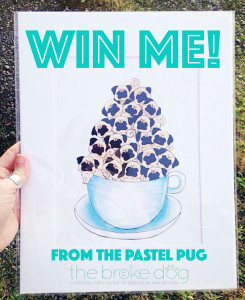 We interview Chelsea of The Pastel Pug, an Etsy shop featuring wood burned and painted human and portraits. Plus: A GIVEAWAY!