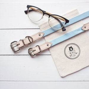 Bearytail Leather Co. makes beautiful matching dog collars and bracelets to show the world how much you love your pup! Tale 20% off with code THEBROKEDOG!