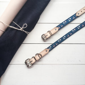 Bearytail Leather Co. makes beautiful matching dog collars and bracelets to show the world how much you love your pup! Tale 20% off with code THEBROKEDOG!