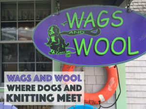 Did you know there is a store that combines knitting and dogs? It's called Wags and Wool, and it's my new favorite store! Check it out to learn more and win some goodies I picked up at the store!