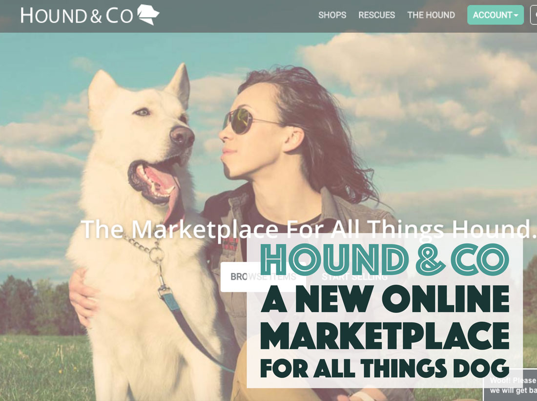 Hound & Co is a new online marketplace dedicated to all things dog! We interviewed founder Laura Green about Hound and Co's start, how Hound & Co helps "dogpreneurs" and rescues, her own hound, and more!