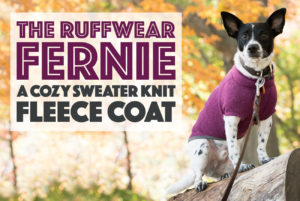 The Ruffwear Fernie Fleece is a cozy, well-made coat that any active dog would love!