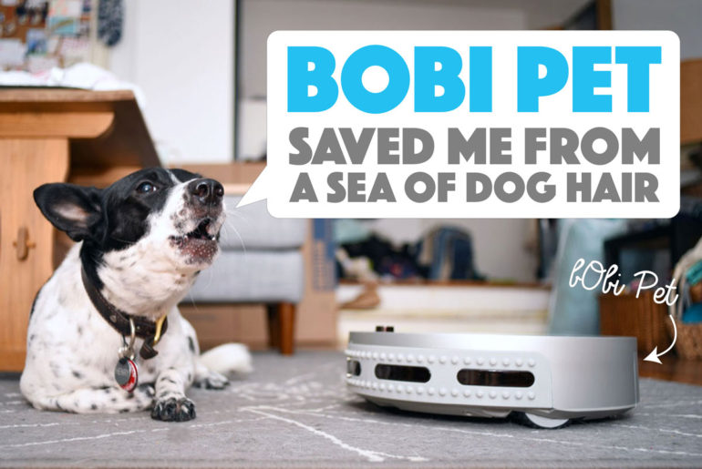 No time to clean? bObi Pet by bObsweep might be the answer! Henry and I had the chance to test this robotic vacuum on our shed-encrusted apartment floor. Did we like her? Heck yes! 