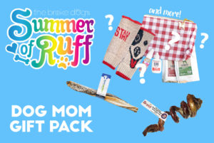 We're back for Week 6 of our weekly Summer of Ruff giveaway series! This week, we're giving away a super fun gift pack I'm calling the "Dog Mom" Gift Pack because it includes some goodies for you as well as for your dog!