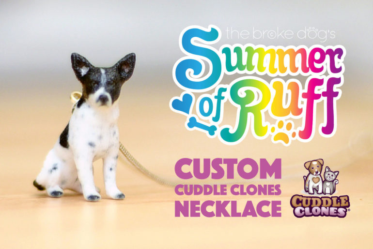 You may know Cuddle Clones for their realistic custom per creations. We're giving away a custom pet necklace to one lucky winner!