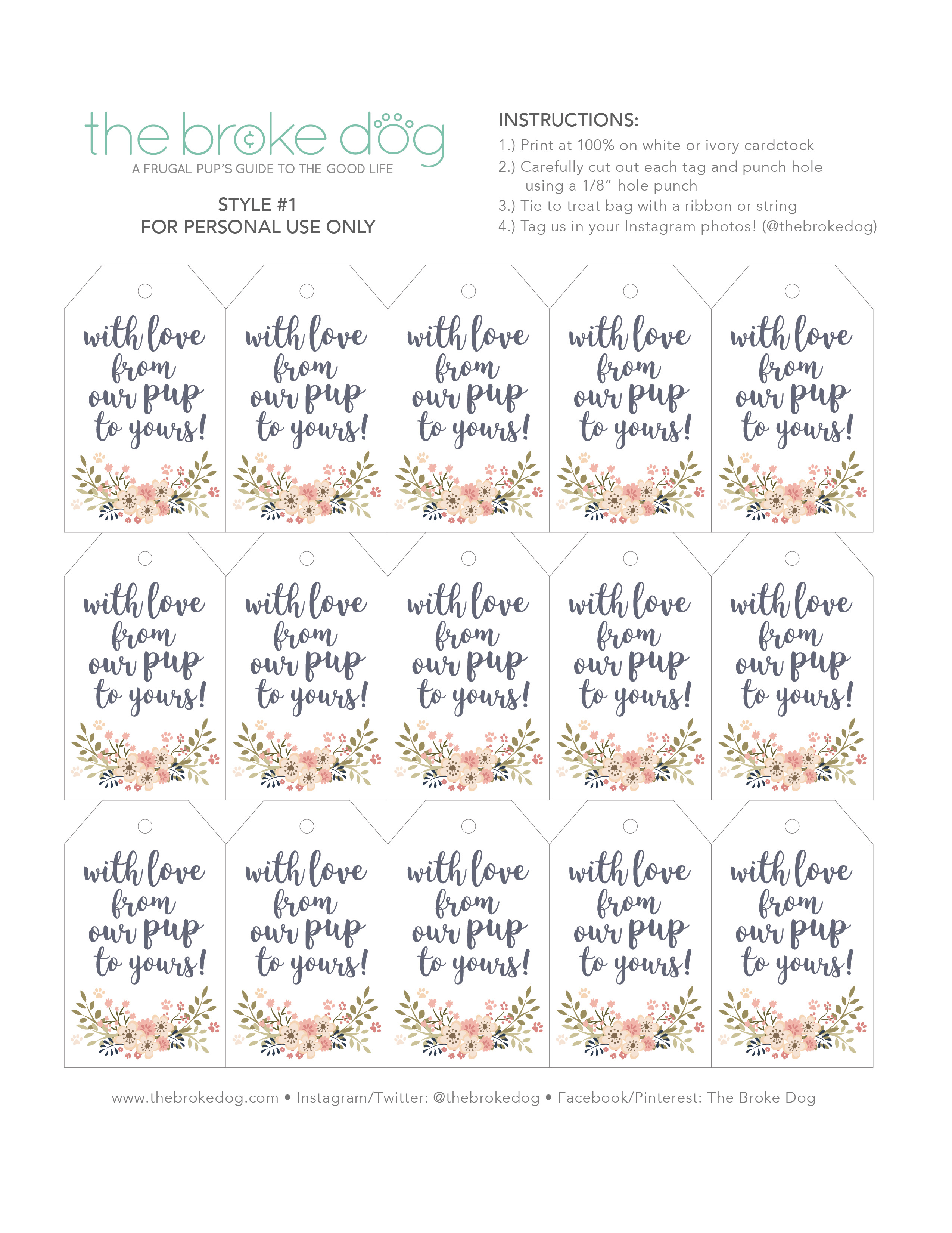 Dog Treat Label Template Detrester dog-treat-label-template-detrester