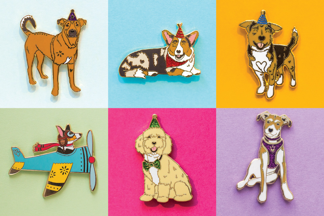 Enter to win $75 to spend at Malz Palz, a New York-based shop that sells the most adorable pins, earrings, greeting cards, and prints!