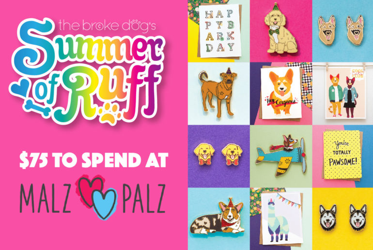 Enter to win $75 to spend at Malz Palz, a New York-based shop that sells the most adorable pins, earrings, greeting cards, and prints!